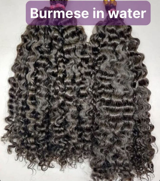 6 month sew in Burmese curly