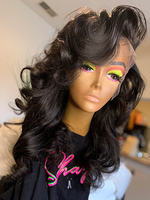 Tabitha | 20 in bodywave with curls lace frontal